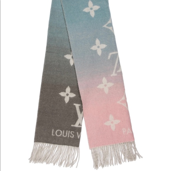 Louis Vuitton Limited Edition Reykjavik Cashmere Scarf